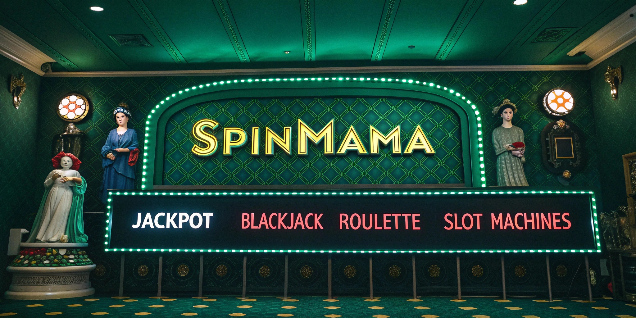 Jeux disponibles sur le casino Spinmama