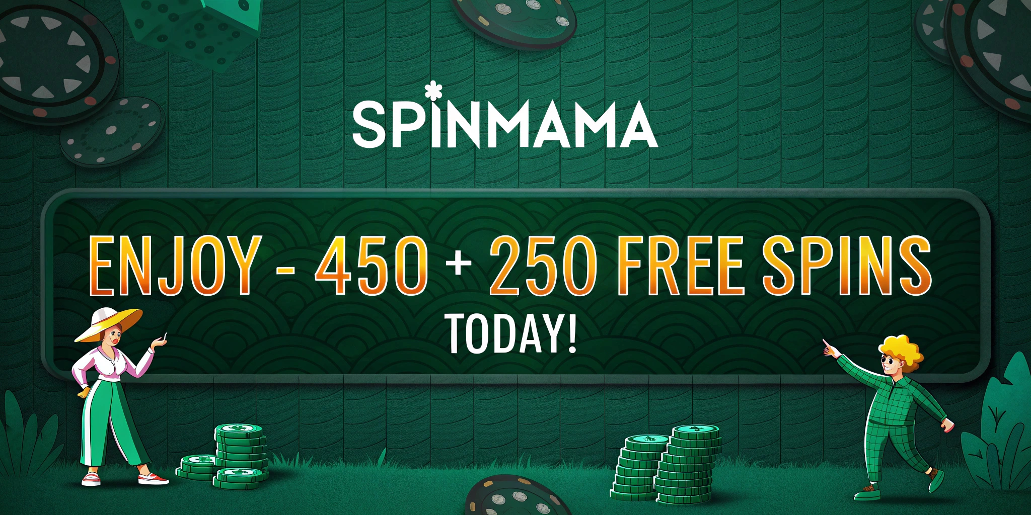 Promotions et bonus du casino Spinmama